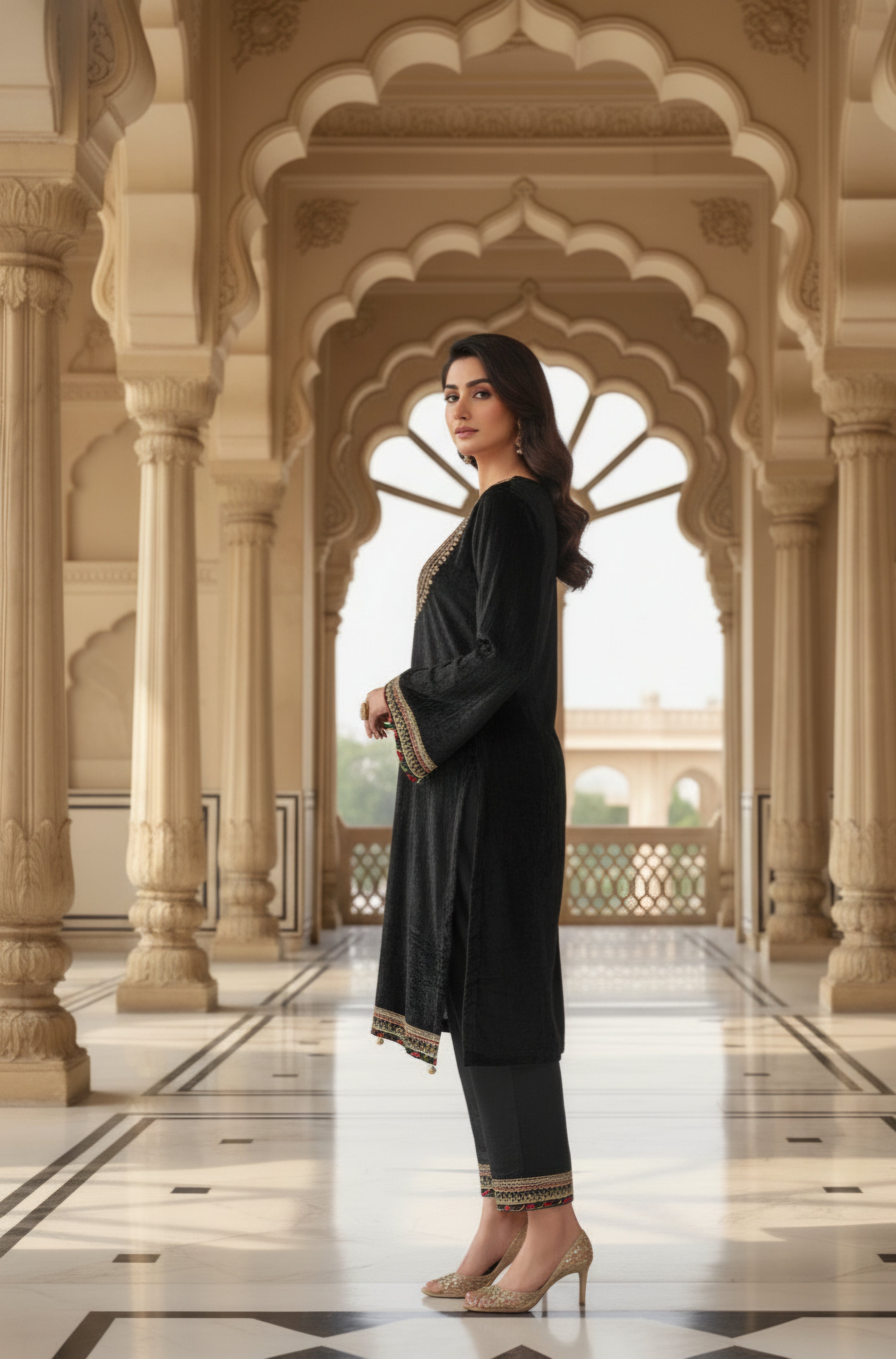 Velvet Co-ord Set for Women