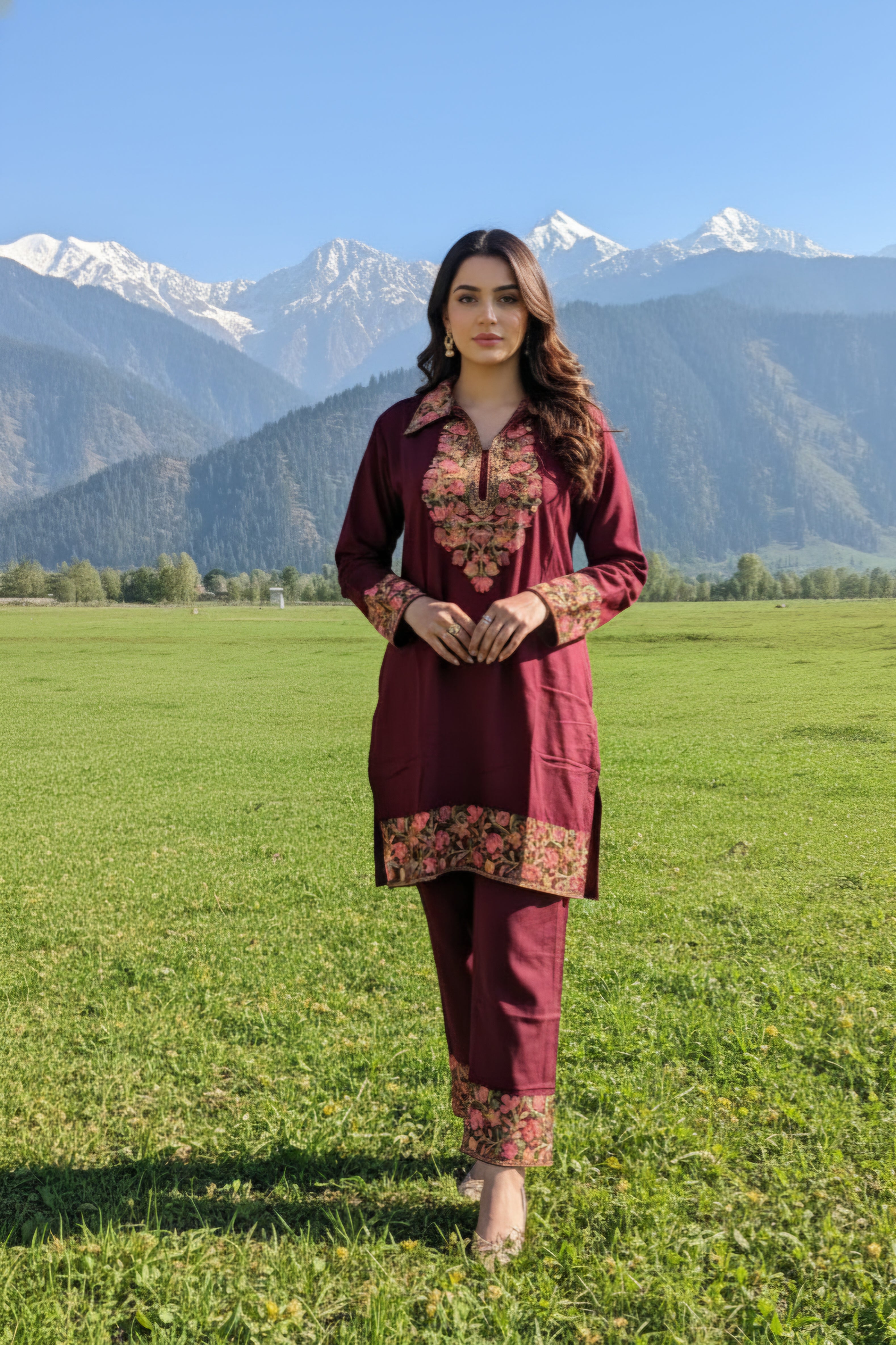 Kashmiri Co-ord Set