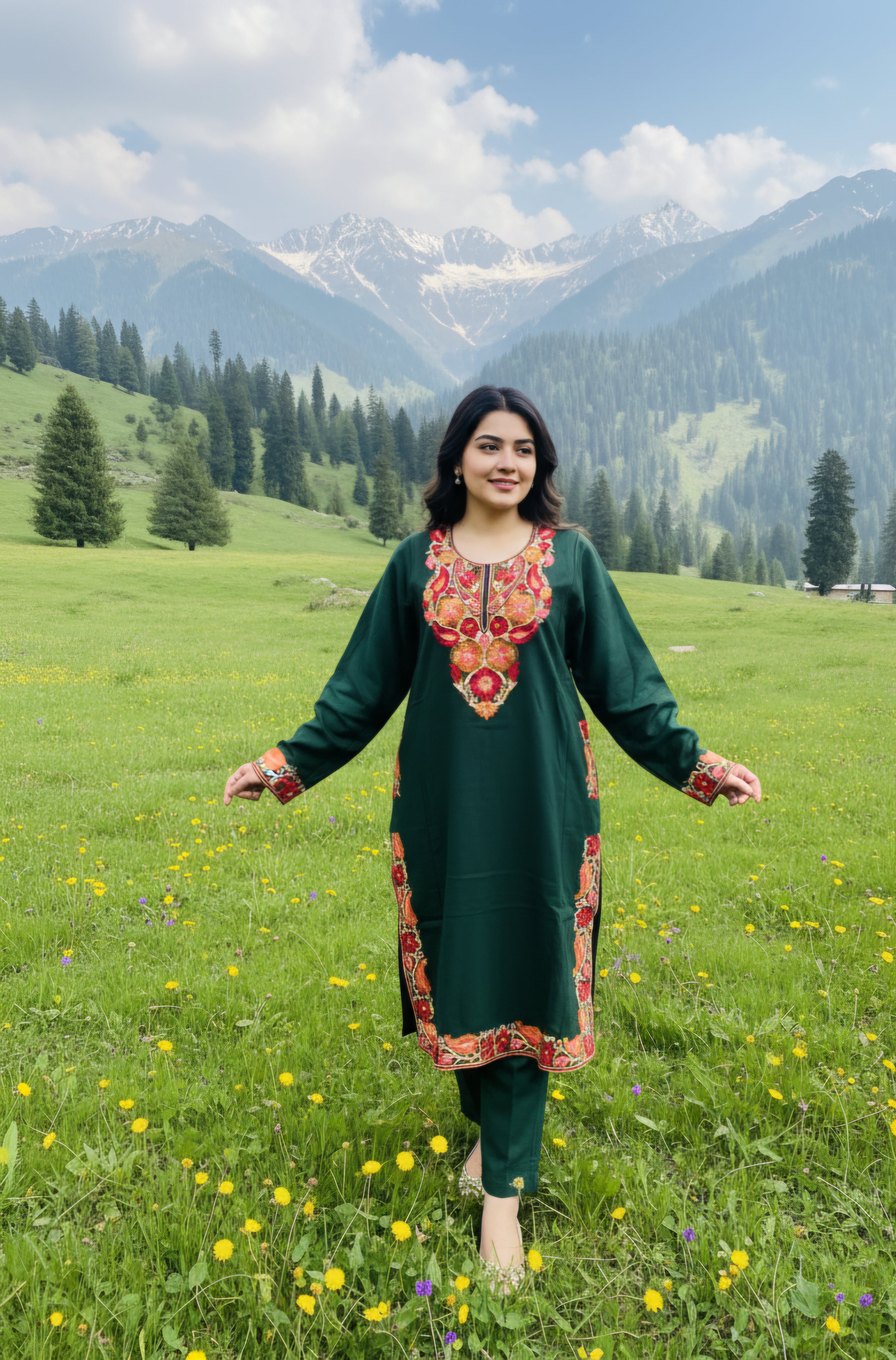 Kashmiri Pheran For Women