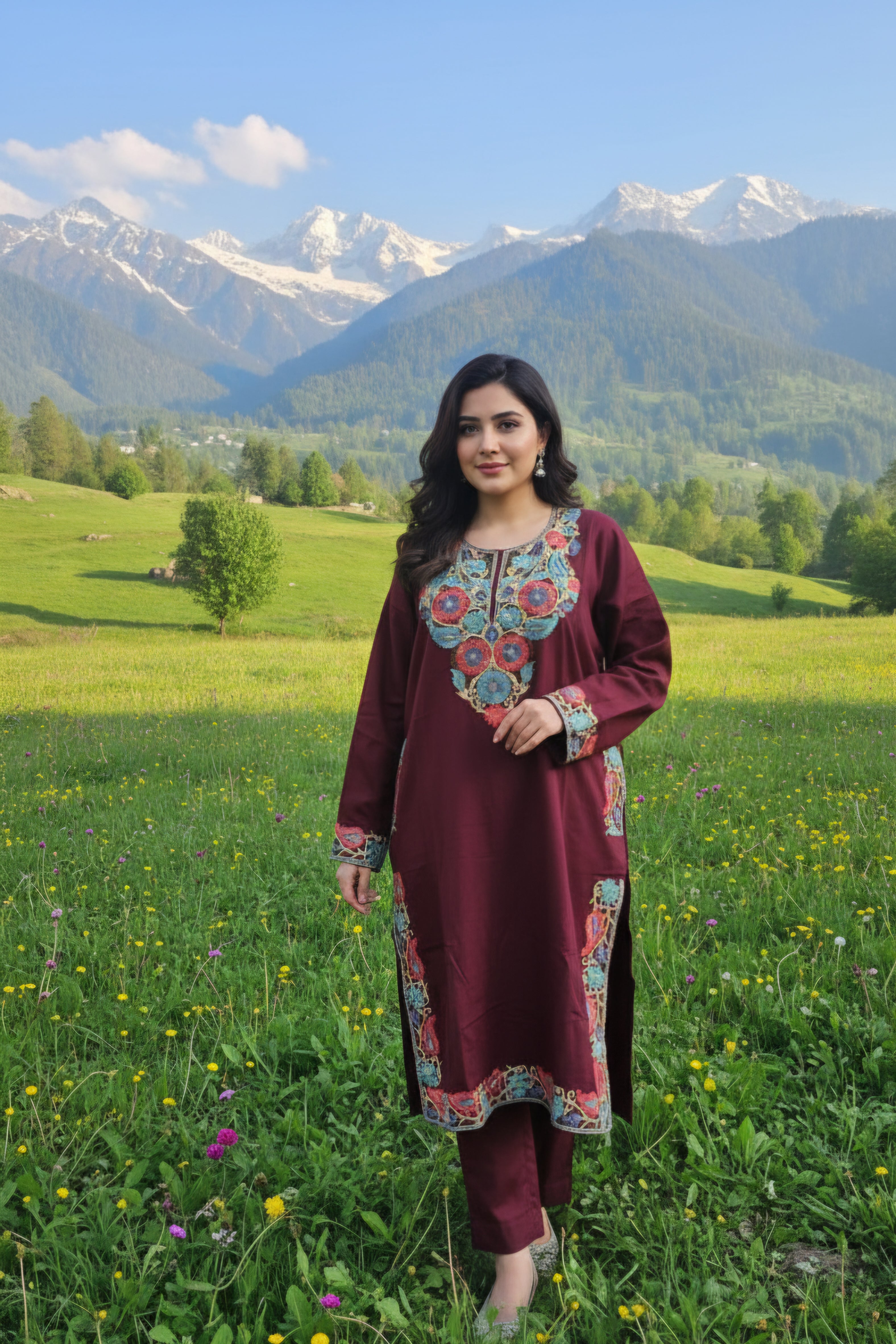 Kashmiri Pheran For Women