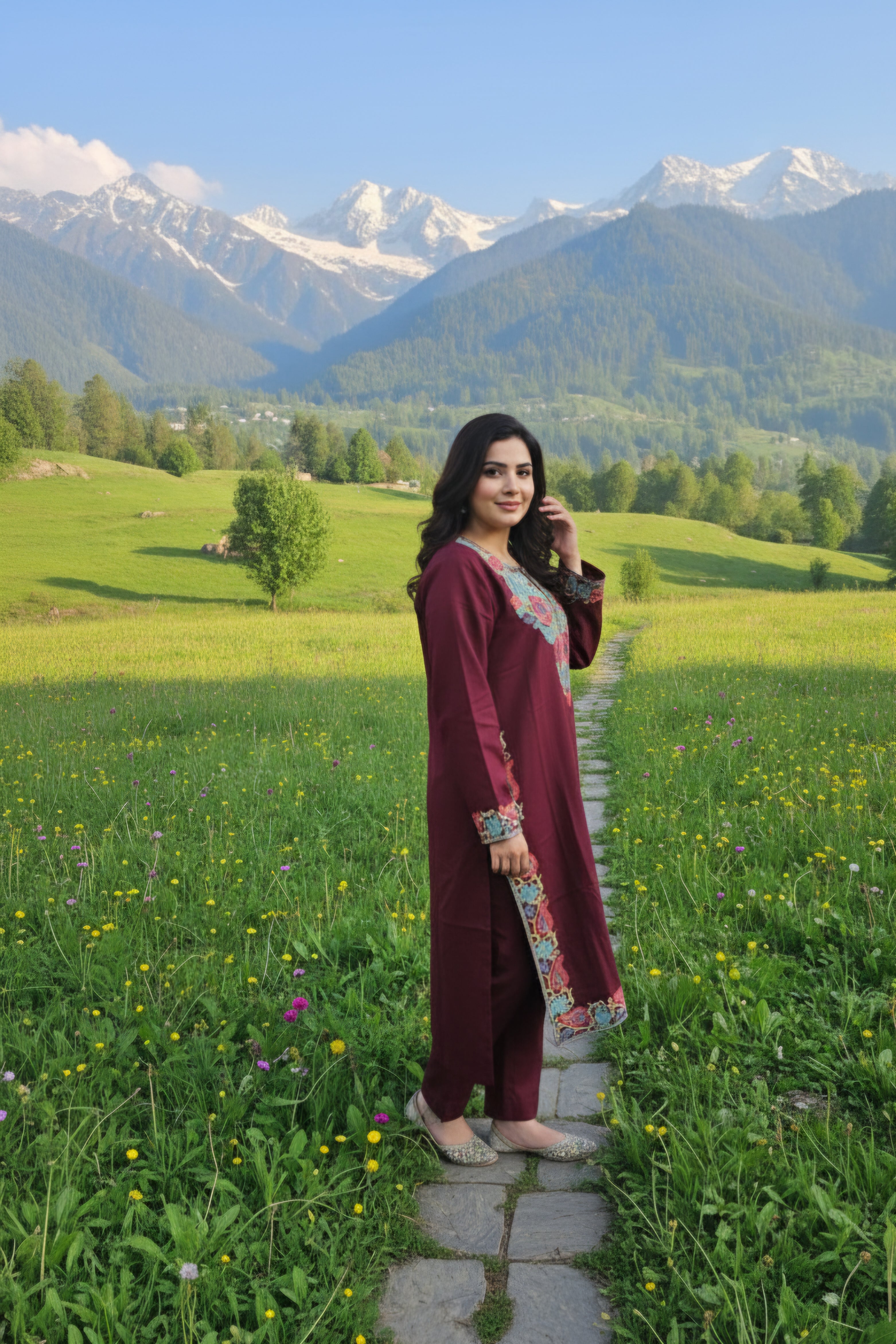 Kashmiri Pheran For Women