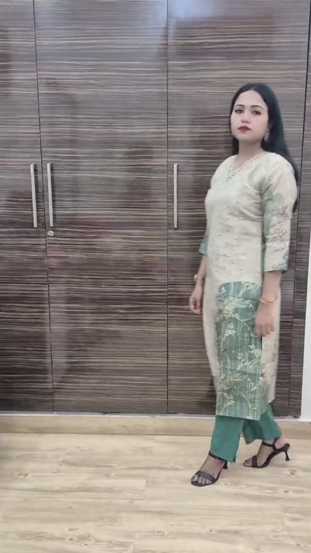 Ethnic Motifs Regular Kurta with Trousers & Dupatta